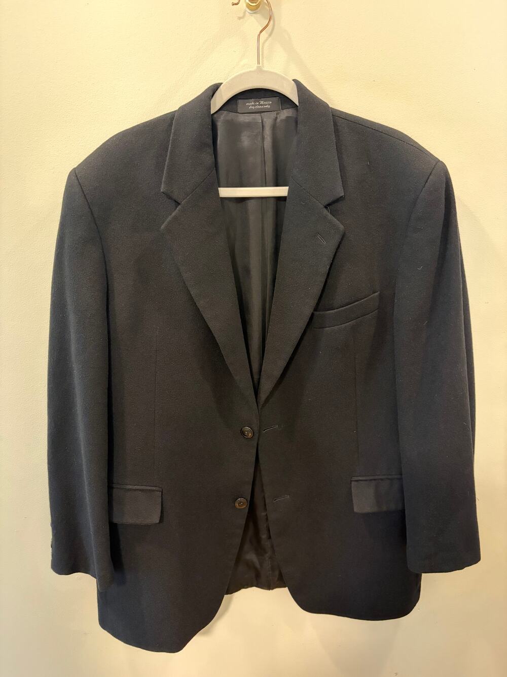 Gianfranco Ruffini Italy | 100% Cashmere Blazer | Charcoal 🖤